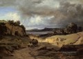 die römische Campagna aka La Cervara plein air Romantik Jean Baptiste Camille Corot